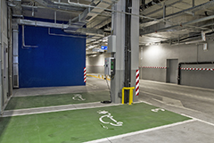 2 Electrical vehicle charging station level 1s